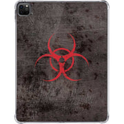 Biohazard Red iPad Pro 11in (2024) Clear Case