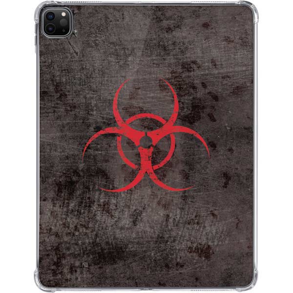 Biohazard Red iPad Pro 11in (2024) Clear Case