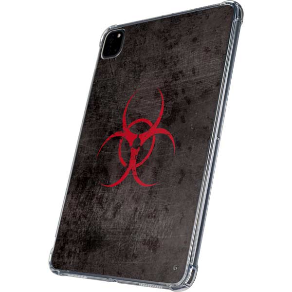 Biohazard Red iPad Pro 11in (2024) Clear Case