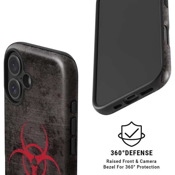 Biohazard Red iPhone 17 Magsafe Impact Case