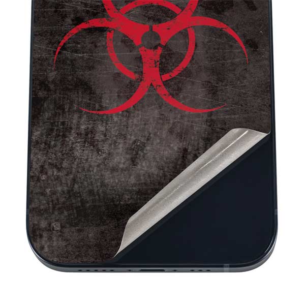 Biohazard Red iPhone 17 Pro Skin