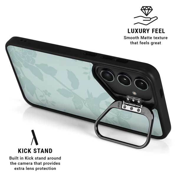Bird Floral Galaxy S26 Kickstand Case