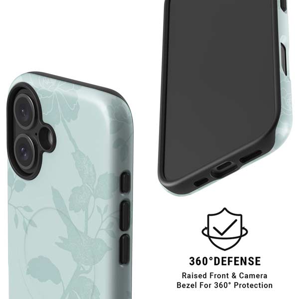 Bird Floral iPhone 16 Magsafe Impact Case