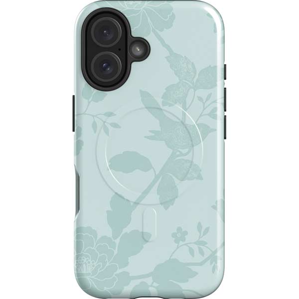 Bird Floral iPhone 16 Plus Magsafe Impact Case