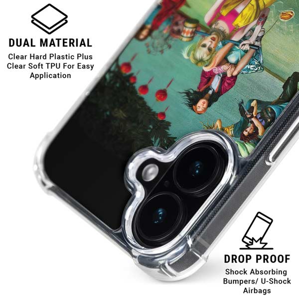 DC Comics Harley Quinn Birds of Prey Variant Movie Poster iPhone 17 Clear Case