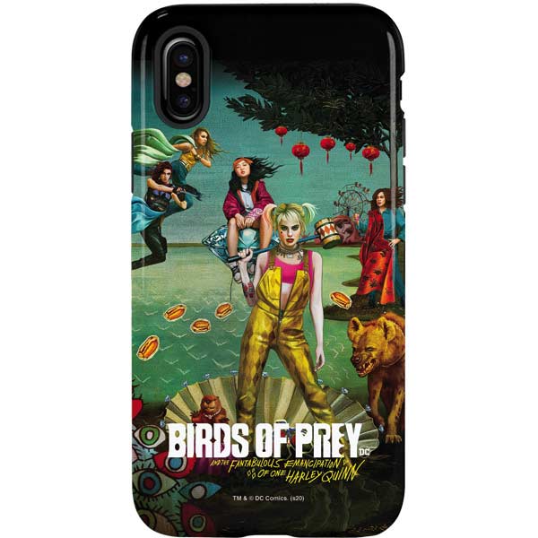 DC Comics Harley Quinn Birds of Prey Variant Movie Poster iPhone XS Pro Case