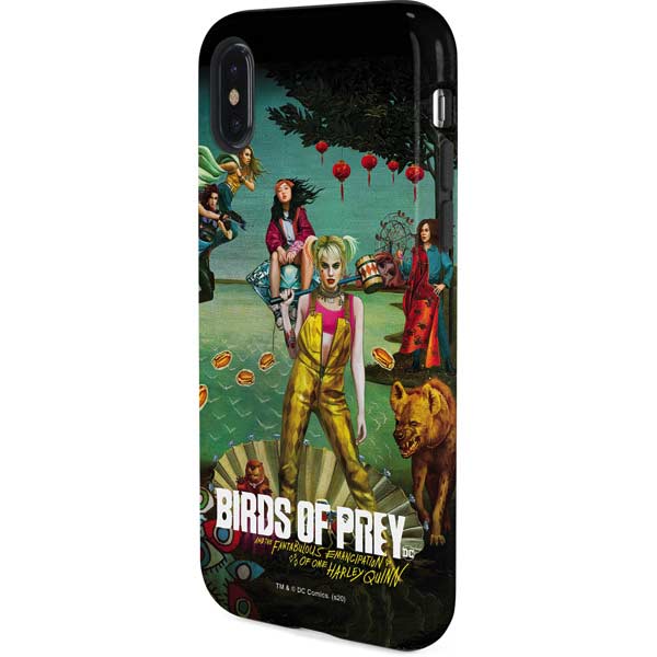 DC Comics Harley Quinn Birds of Prey Variant Movie Poster iPhone XS Pro Case