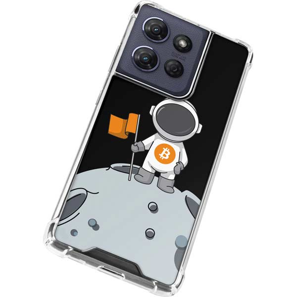 Bitcoin Astronaut Moto G 5G (2025) Clear Case