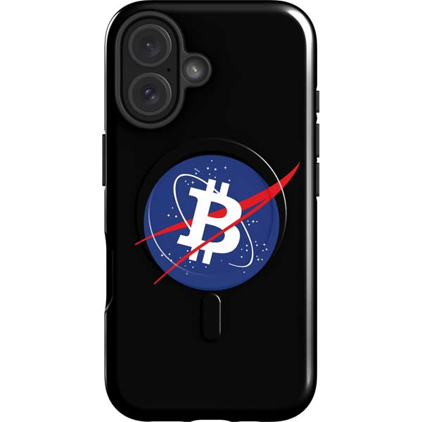 Bitcoin Logo iPhone 16 Magsafe Impact Case