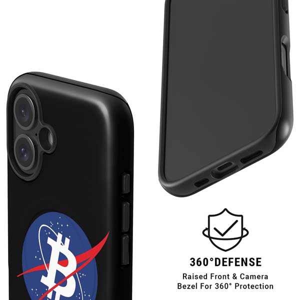 Bitcoin Logo iPhone 16 Magsafe Impact Case
