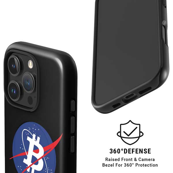 Bitcoin Logo iPhone 16 Pro Magsafe Impact Case