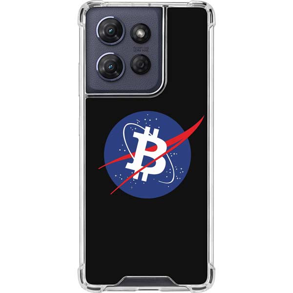 Bitcoin Logo Moto G Play 5G (2025) Clear Case