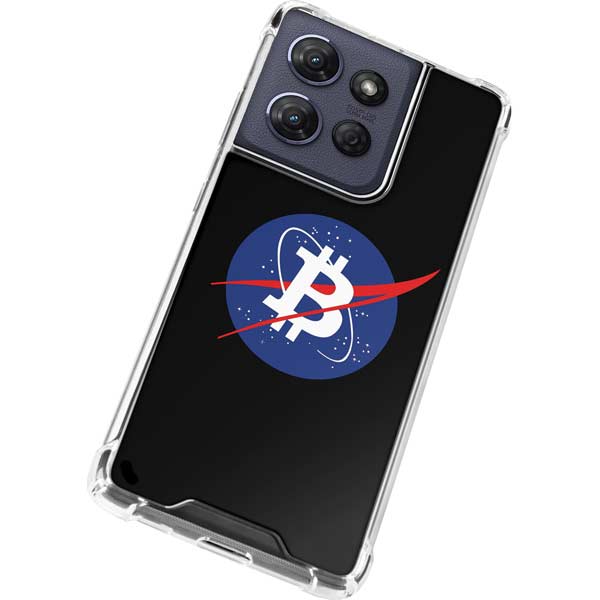 Bitcoin Logo Moto G Power 5G (2025) Clear Case