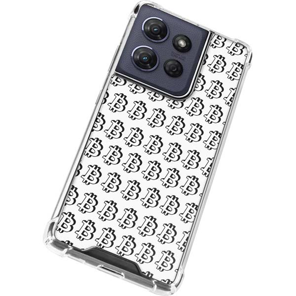 Bitcoin Pattern Moto G Play 5G (2025) Clear Case