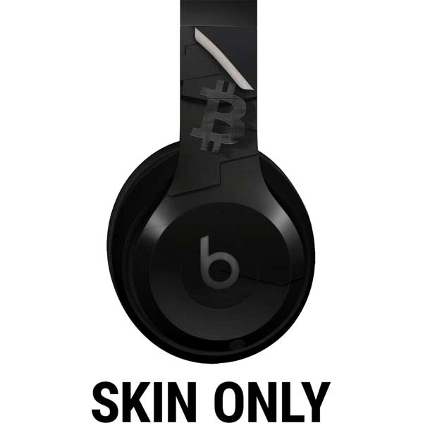 Bitcoin Textured Logo Beats Studio Pro Wireless Headphones Skin