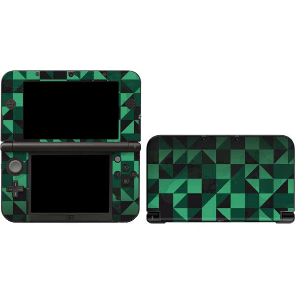 Black & Green Nintendo Skins