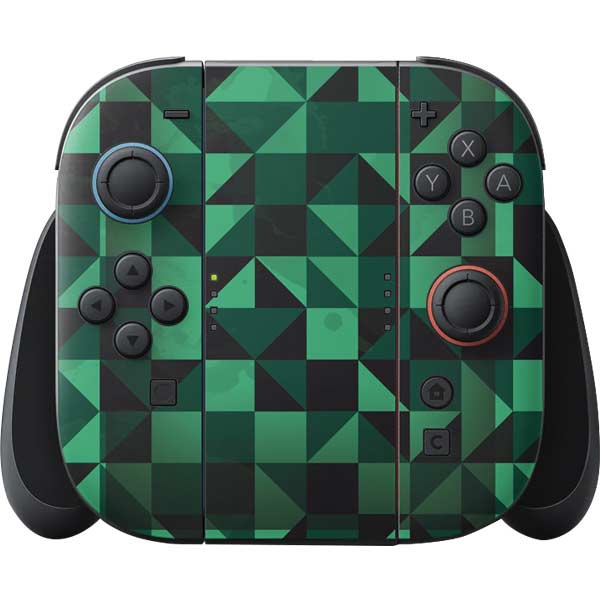 Black & Green Nintendo Skins