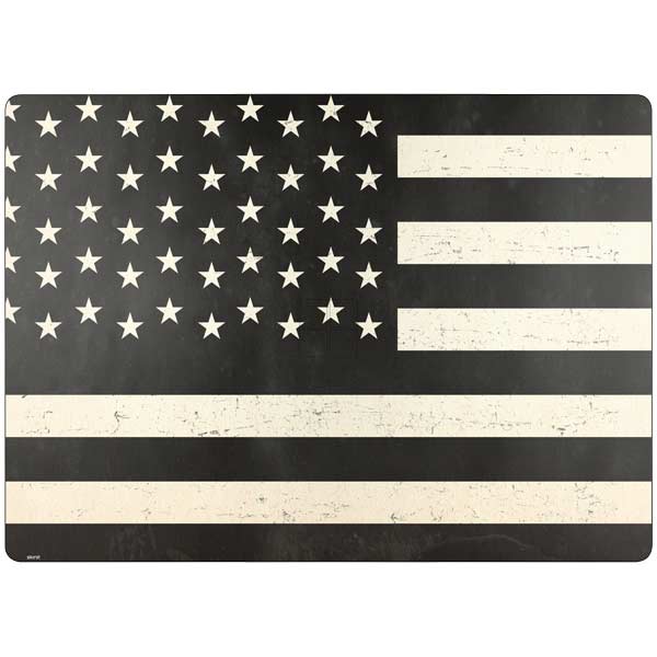 Black & White USA Flag Surface Laptop 7 13.8in Skin