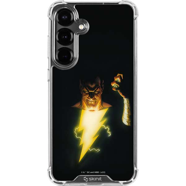 DC Comics Justice Society of America #23 Cover Painting Black Adam Original Art by Alex Ross Galaxy S26 Clear Case