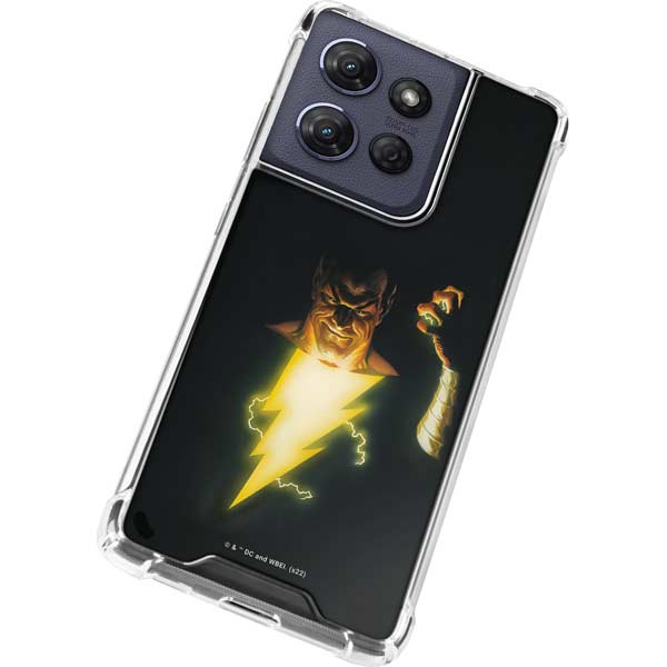 DC Comics Justice Society of America #23 Cover Painting Black Adam Original Art by Alex Ross Moto G 5G (2025) Clear Case