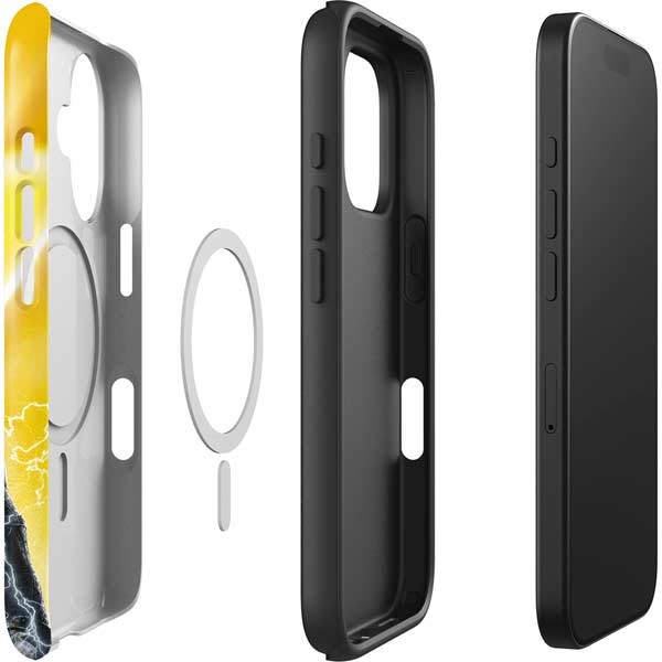 DC Comics Black Adam Movie Charcater Poster iPhone 16 Plus Magsafe Impact Case