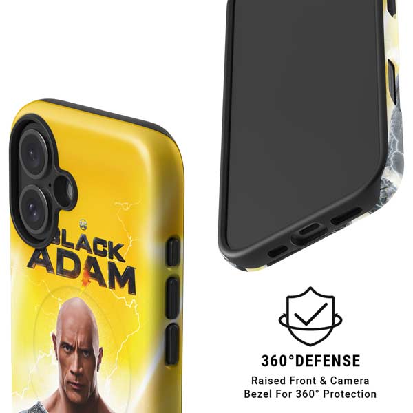 DC Comics Black Adam Movie Charcater Poster iPhone 16 Plus Magsafe Impact Case