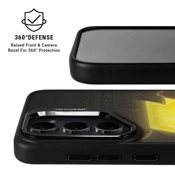 DC Comics Black Adam Lightning Bolt Galaxy S26 Ultra Kickstand Case
