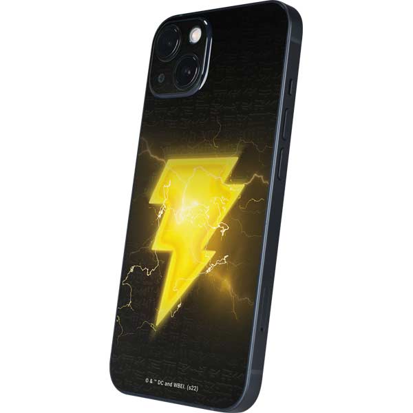 DC Comics Black Adam Lightning Bolt iPhone 15 Skin