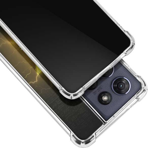 DC Comics Black Adam Lightning Bolt Moto G Power 5G (2025) Clear Case