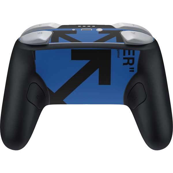 Black and Blue Arrows Nintendo Switch 2 (2025) Pro Controller Skin