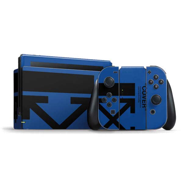 Black and Blue Arrows Nintendo Skins