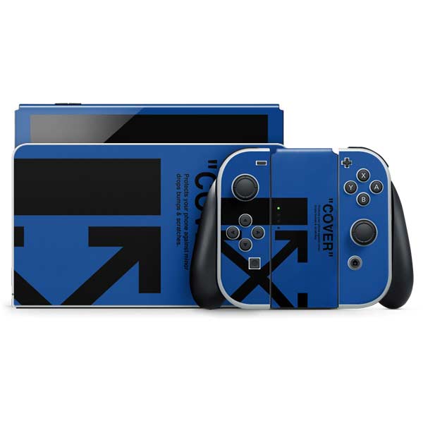 Black and Blue Arrows Nintendo Skins
