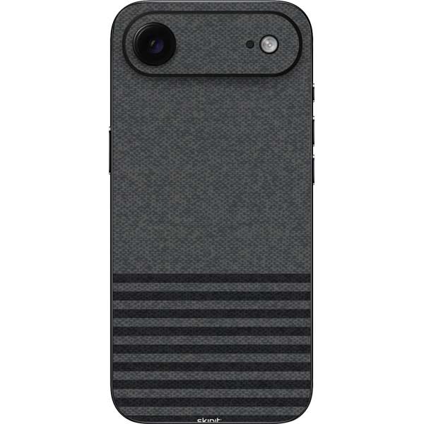 Black and Grey Stripes iPhone 17 Air Skin
