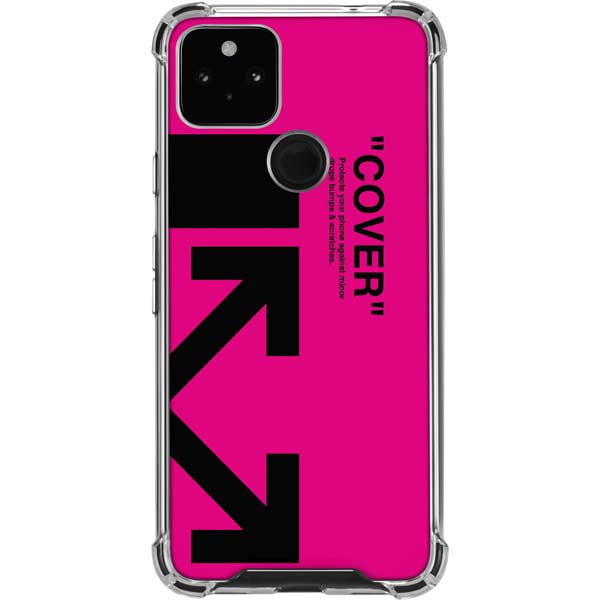 Black and Pink Arrows Pixel Cases