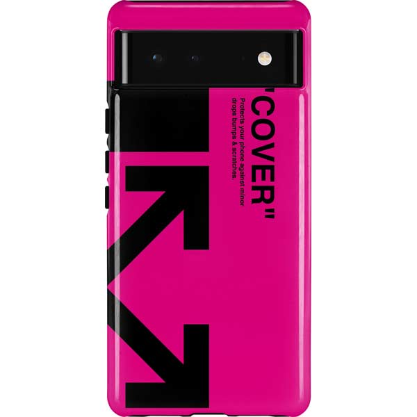 Black and Pink Arrows Pixel Cases