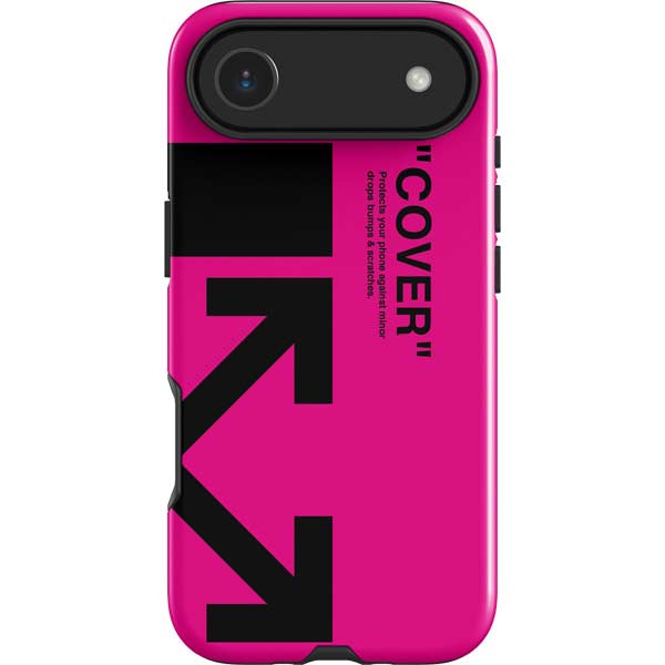 Black and Pink Arrows iPhone 17 Air Impact Case