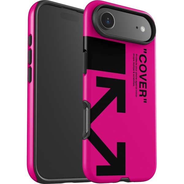 Black and Pink Arrows iPhone 17 Air Impact Case