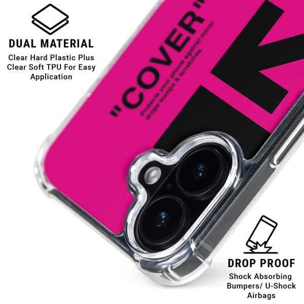 Black and Pink Arrows iPhone 17 MagSafe Case