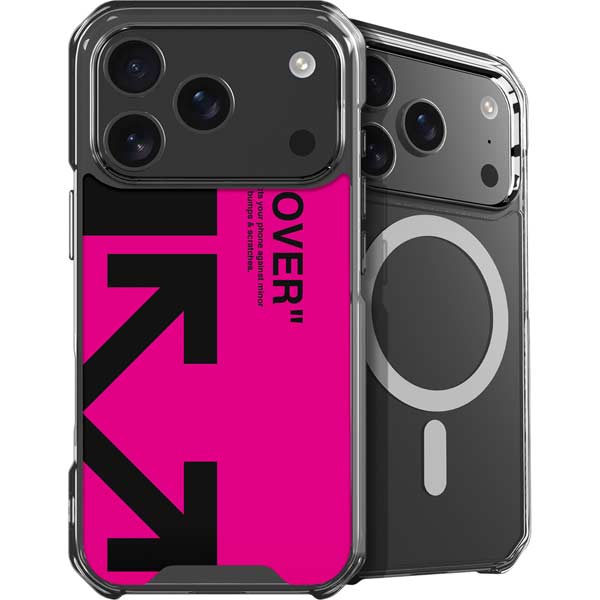 Black and Pink Arrows iPhone 17 Pro Max MagSafe Case