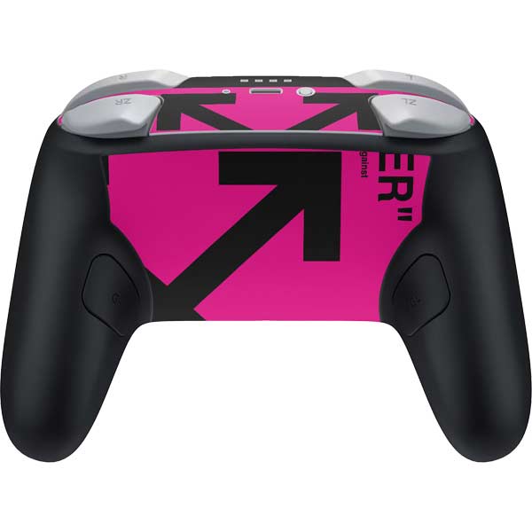 Black and Pink Arrows Nintendo Switch 2 (2025) Pro Controller Skin