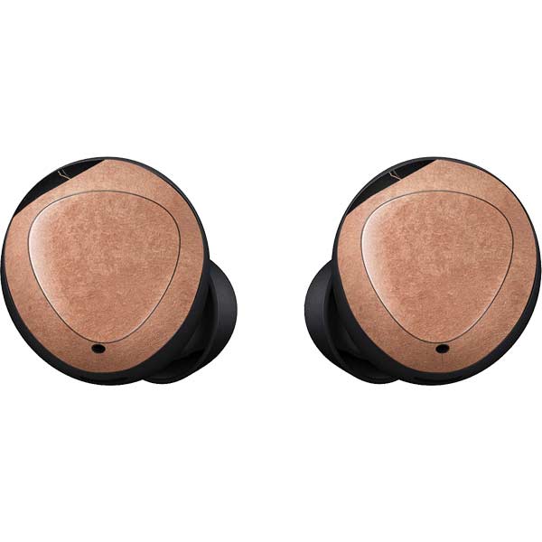 Black and Rose Gold Marble Split Galaxy Buds Skin