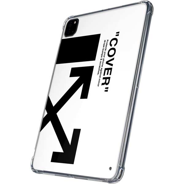Black and White Arrows iPad Pro 11in (2024) Clear Case