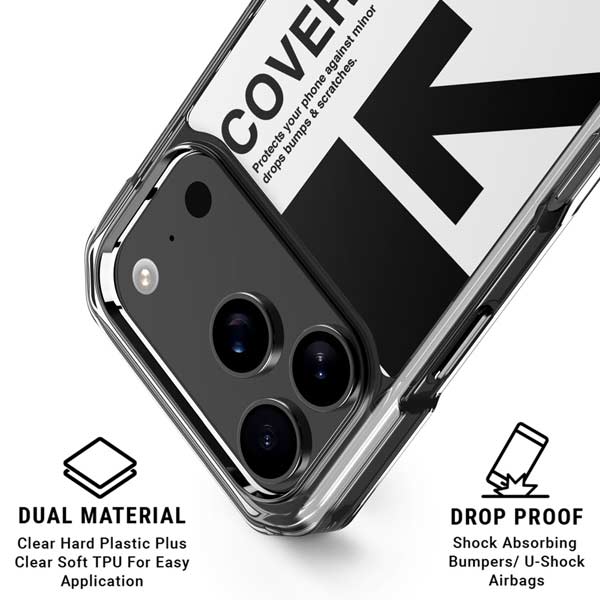 Black and White Arrows iPhone 17 Pro Max MagSafe Case