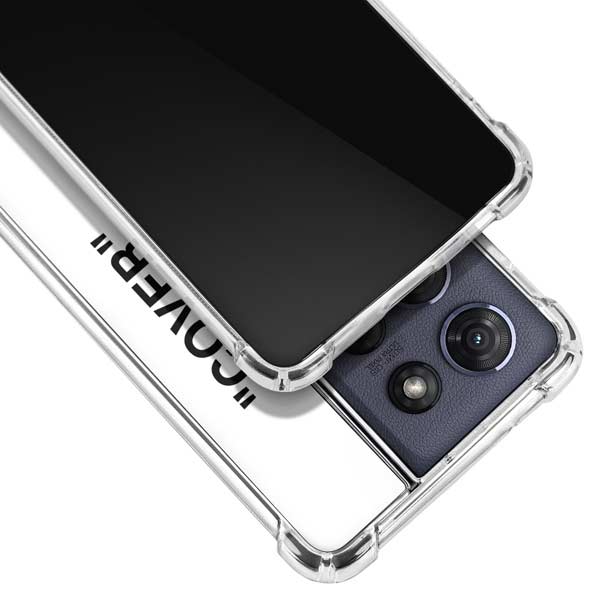 Black and White Arrows Moto G Play 5G (2025) Clear Case