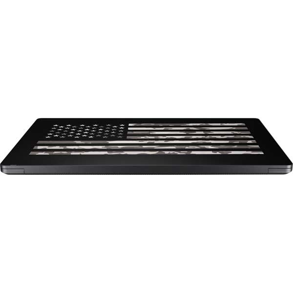 Black and White Camo American Flag Surface Laptop 7 15in Skin