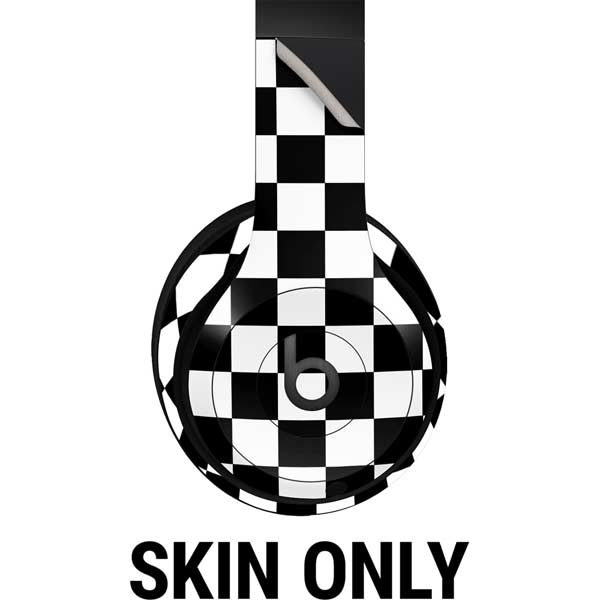 Black and White Checkered Beats Studio Pro Wireless Headphones Skin
