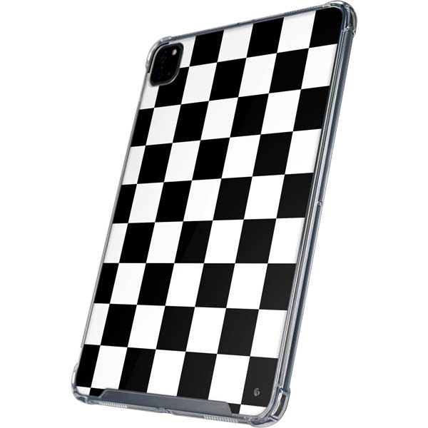 Black and White Checkered iPad Cases