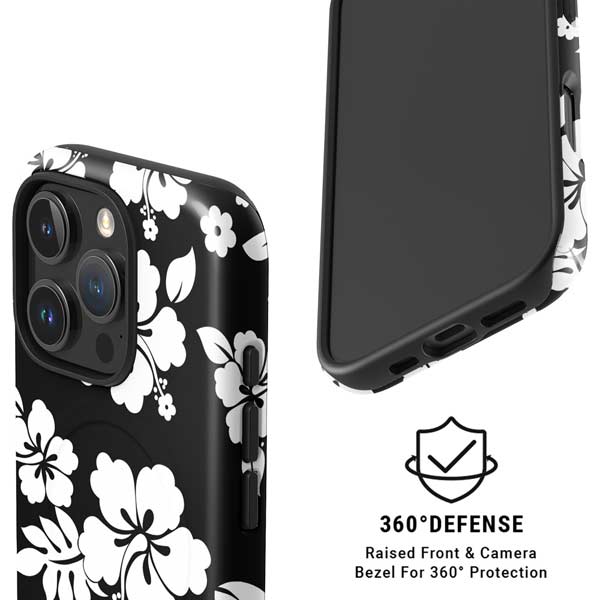 Black and White iPhone 16 Pro Max Magsafe Impact Case