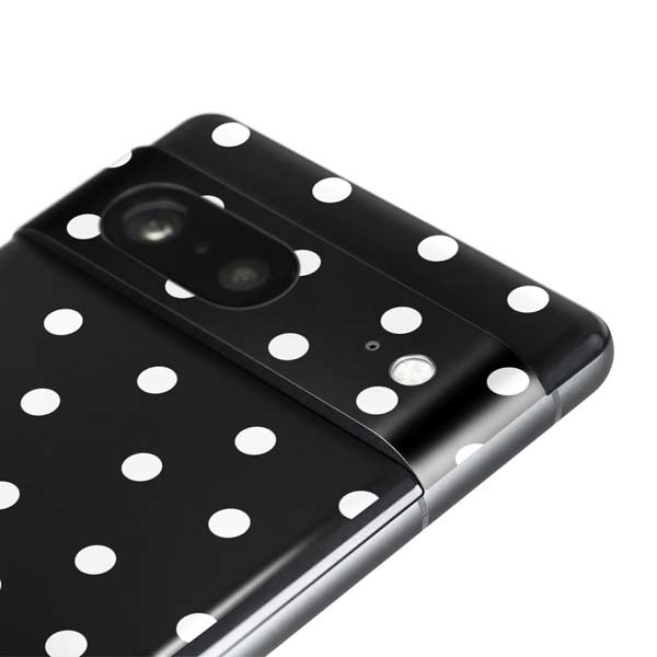Black and White Polka Dots Pixel Skins