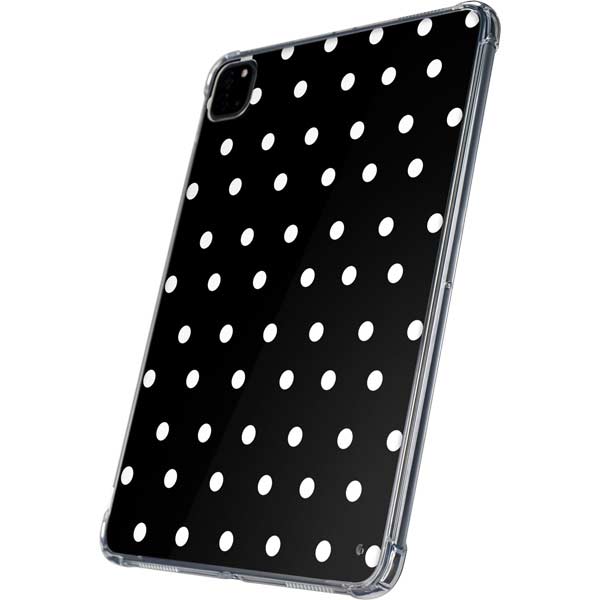 Black and White Polka Dots iPad Pro 11in (2024) Clear Case